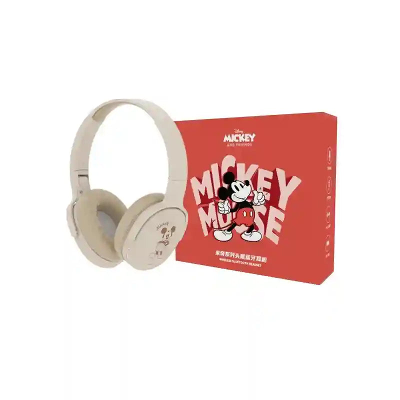 Disney Wireless Headphones - Noise Cancelling Over-Ear Kids Headset Mickey Tidesmit