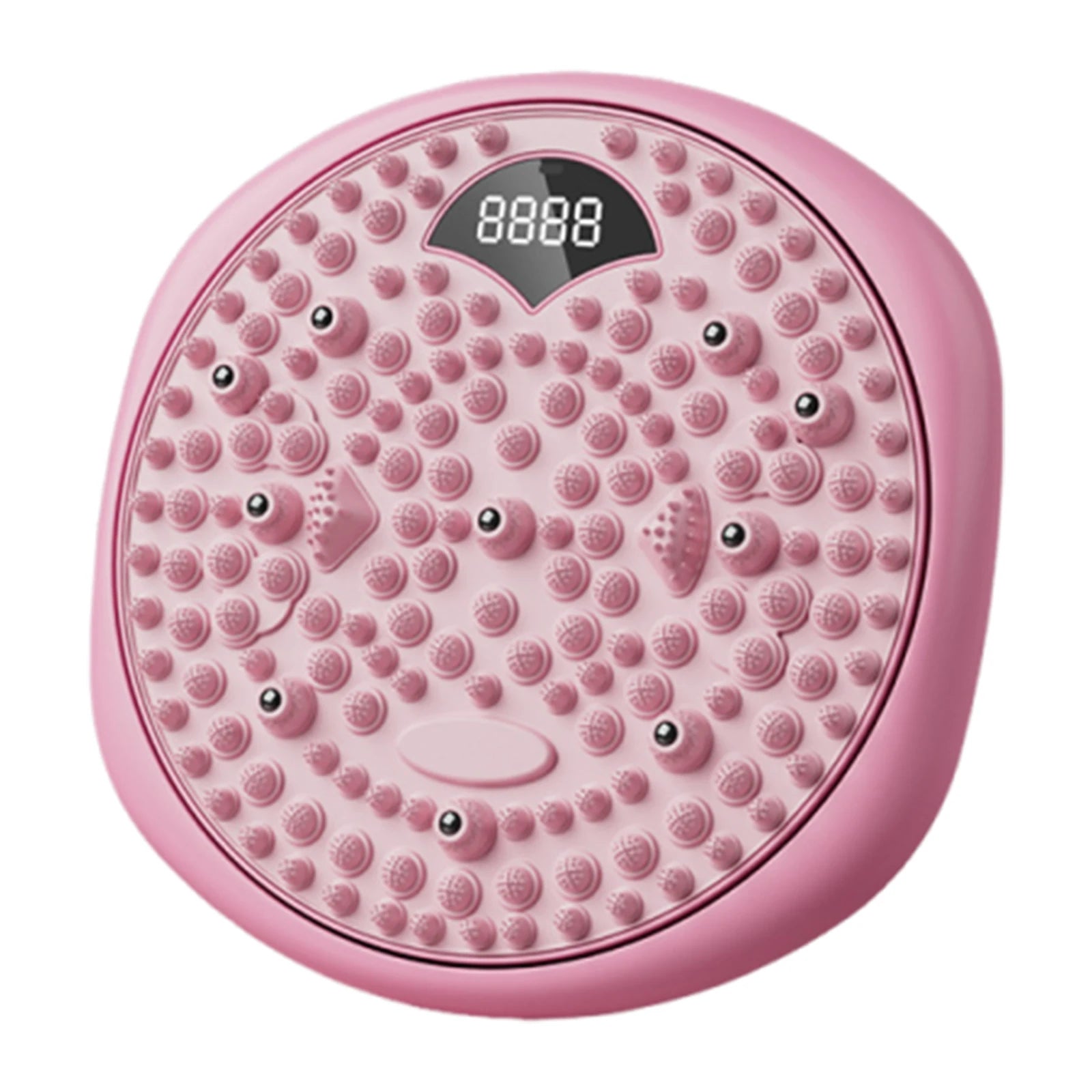 Waist Twisting Disc with Magnetic Foot Massage Therapy - Tidesmit Body Shaping Massage Equipment Pink Tidesmit