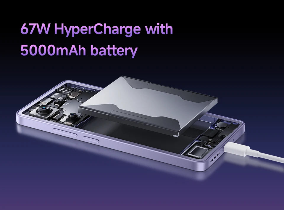 Xiaomi Redmi Note 14S Smartphone Global Version 120Hz 6.67" AMOLED Display MTK Helio G99 CPU 200MP Camera 67W Hyper Charge 5000m