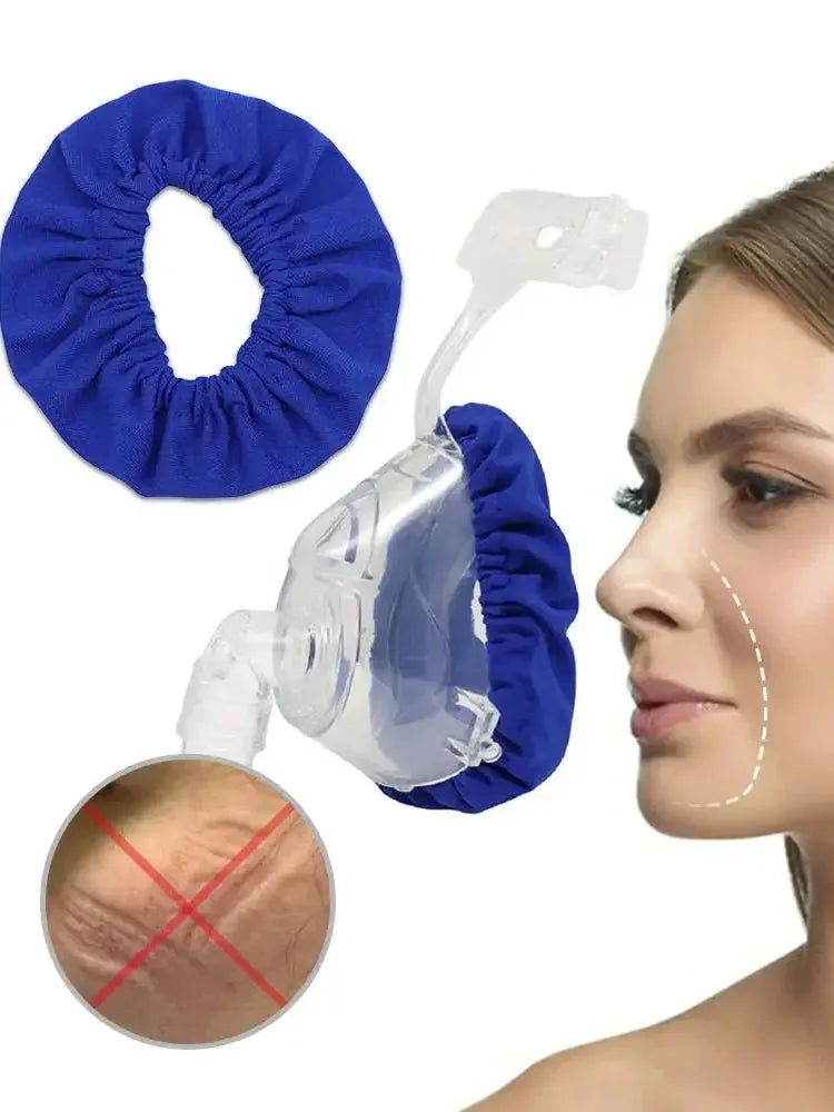 CPAP Mask Liners Full Face Reusable Soft Mask Covers Reduce Air Leak Washable Cushion Cover Compatible with Most CPAP Masks