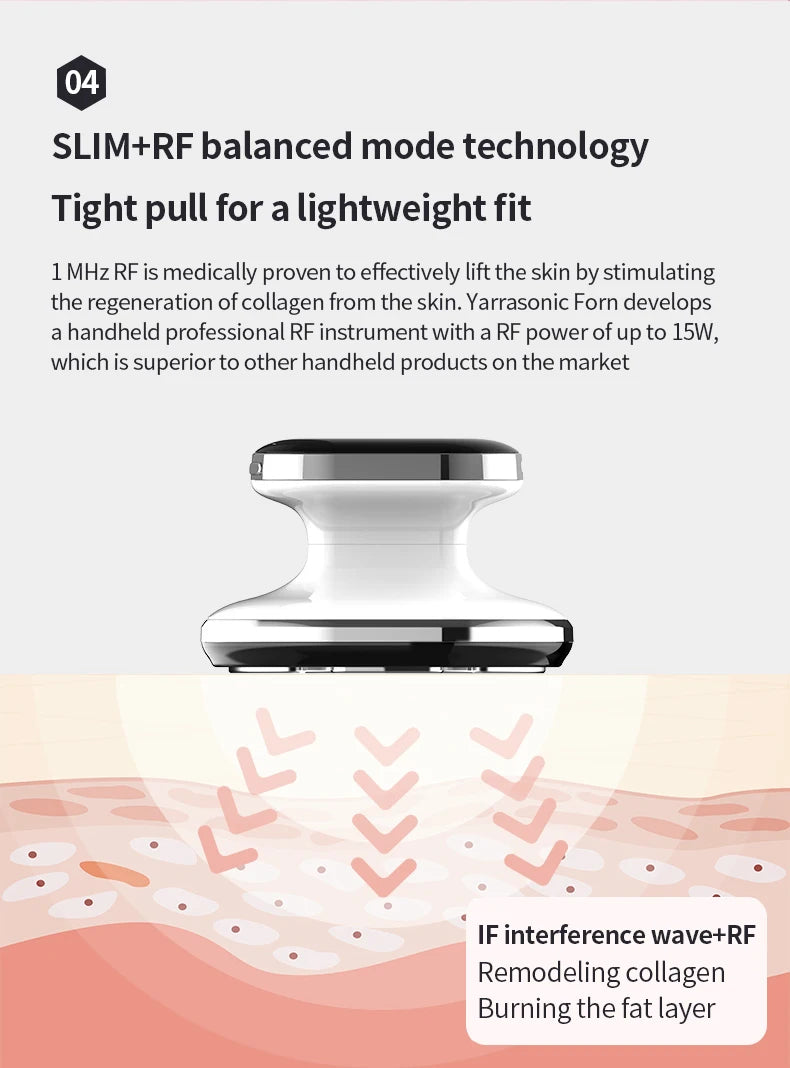 Cellulite Massager Machine - Cordless Deep Tissue Muscle Relief Device Body Shaping Massage Equipment Tidesmit