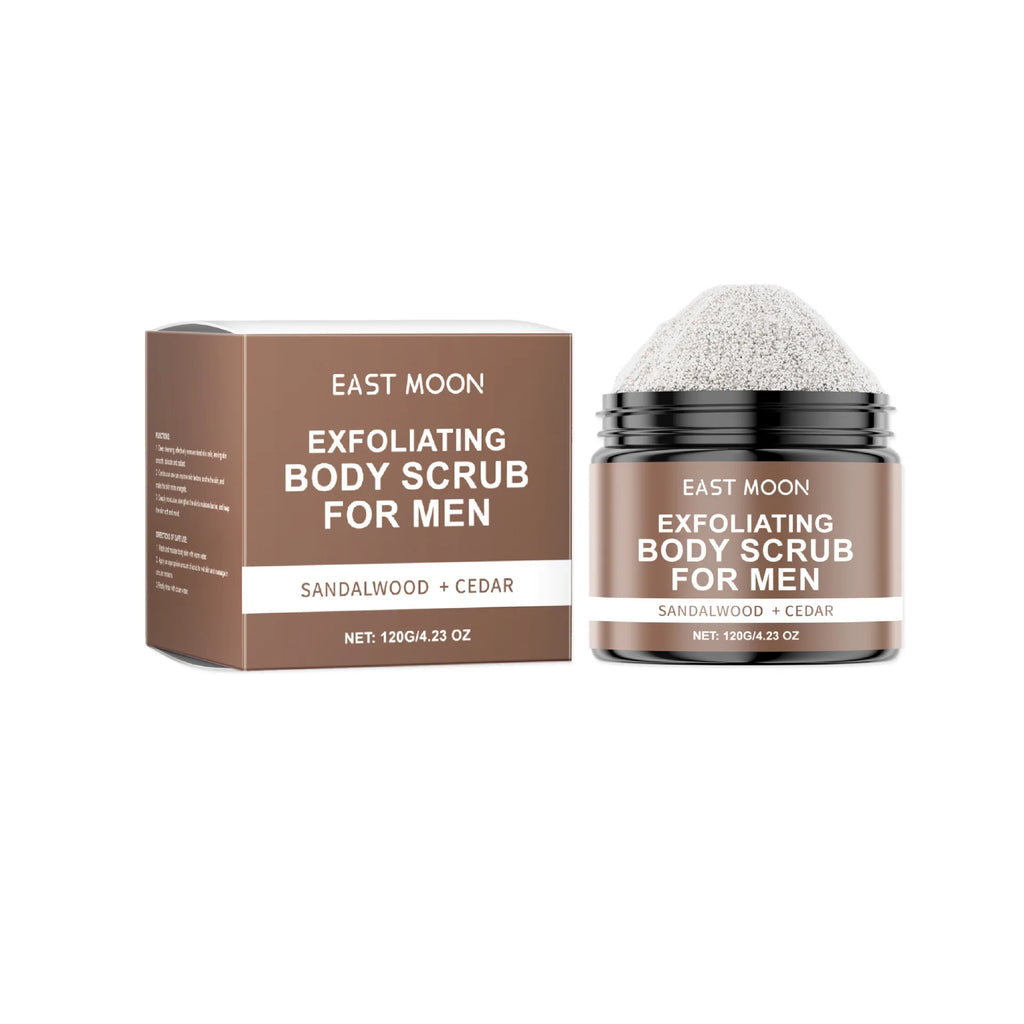 Sandalwood Body Scrub: Deep Moisturizing Exfoliant, 120g Scrubs Treatments Tidesmit