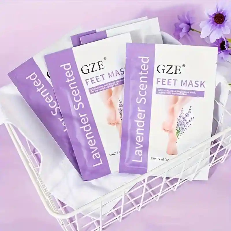 Foot Peel Mask - Professional Exfoliating Treatment for Cracked Heels Scrubs Treatments Tidesmit