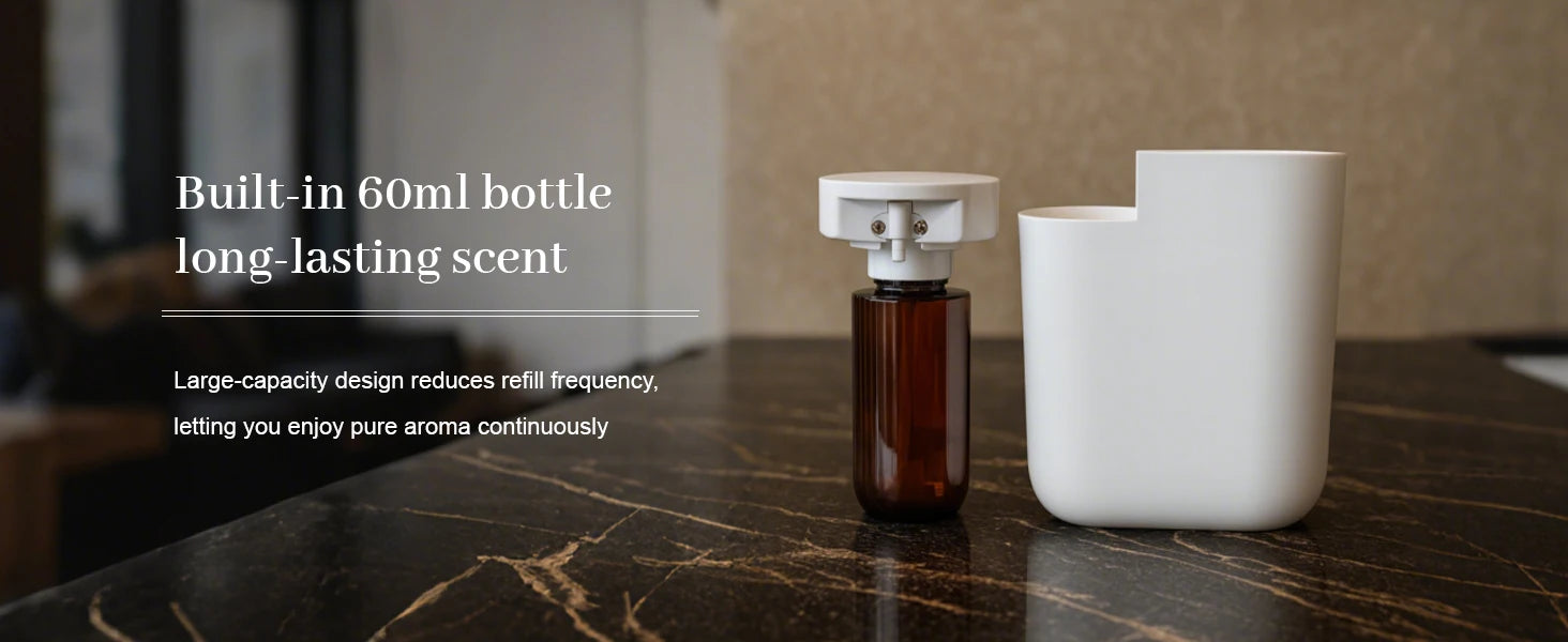 Plug-In Diffuser with Timer Control Scent Intensity Button Bluetooth APP Connectivity Waterless  Diffuser for Home, Hotel,Office