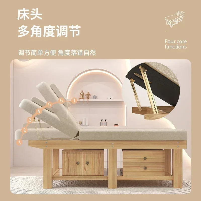 Portable Massage Table Folding Beauty Bed - Professional Spa Grade Massage Chairs Tidesmit