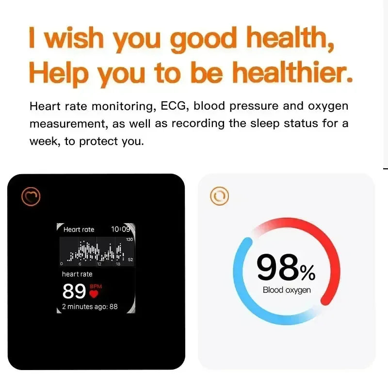 New Waterproof Bluetooth Smart Watch Retina Screen Long Battery Life Heart Rate Monitor 2026 Sports Tracker Smart Watch