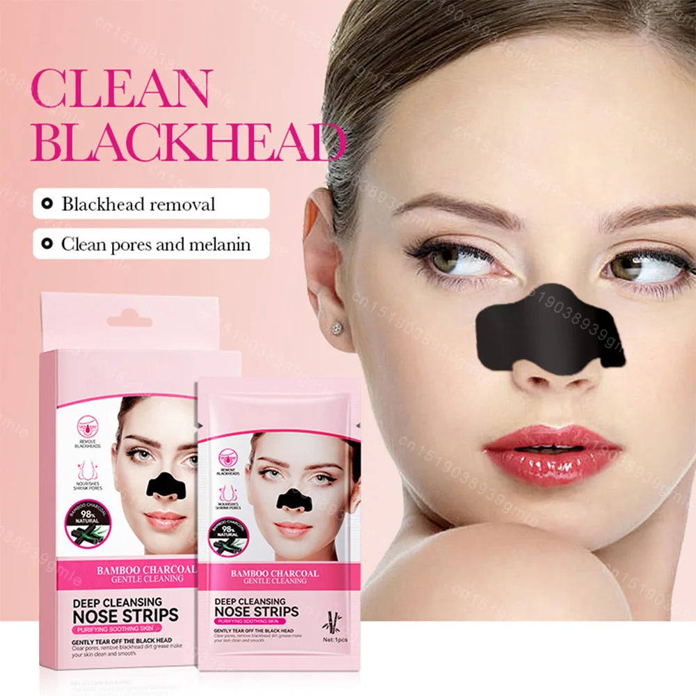 Remove Blackheads Deep Cleansing Nose Strips Gentle Facial Care Tool Unisex Remove Stickers Black Head Skin Care Mask Patch