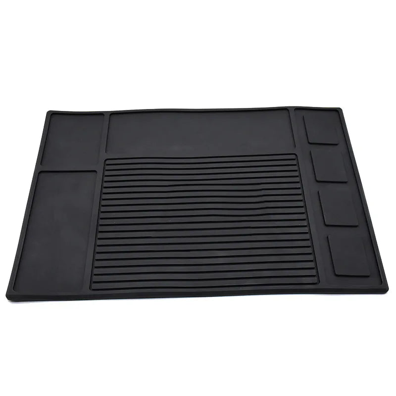 Magnetic Barber Tool Tray Heat Resistant Silicone Pad - Tidesmit Massage Chairs Tidesmit