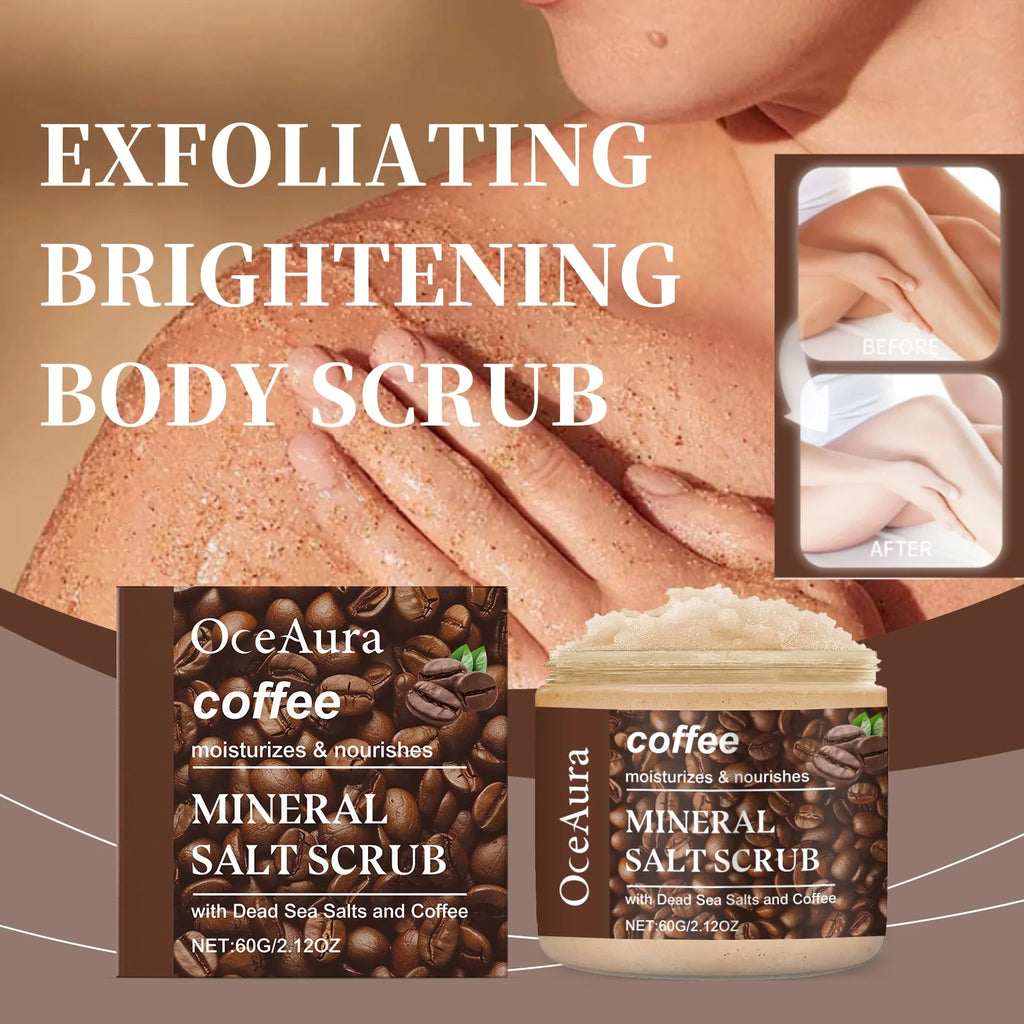 Body Exfoliating Scrub Set for Radiant Skin - Deep Hydration 3PCS Scrubs Treatments Tidesmit