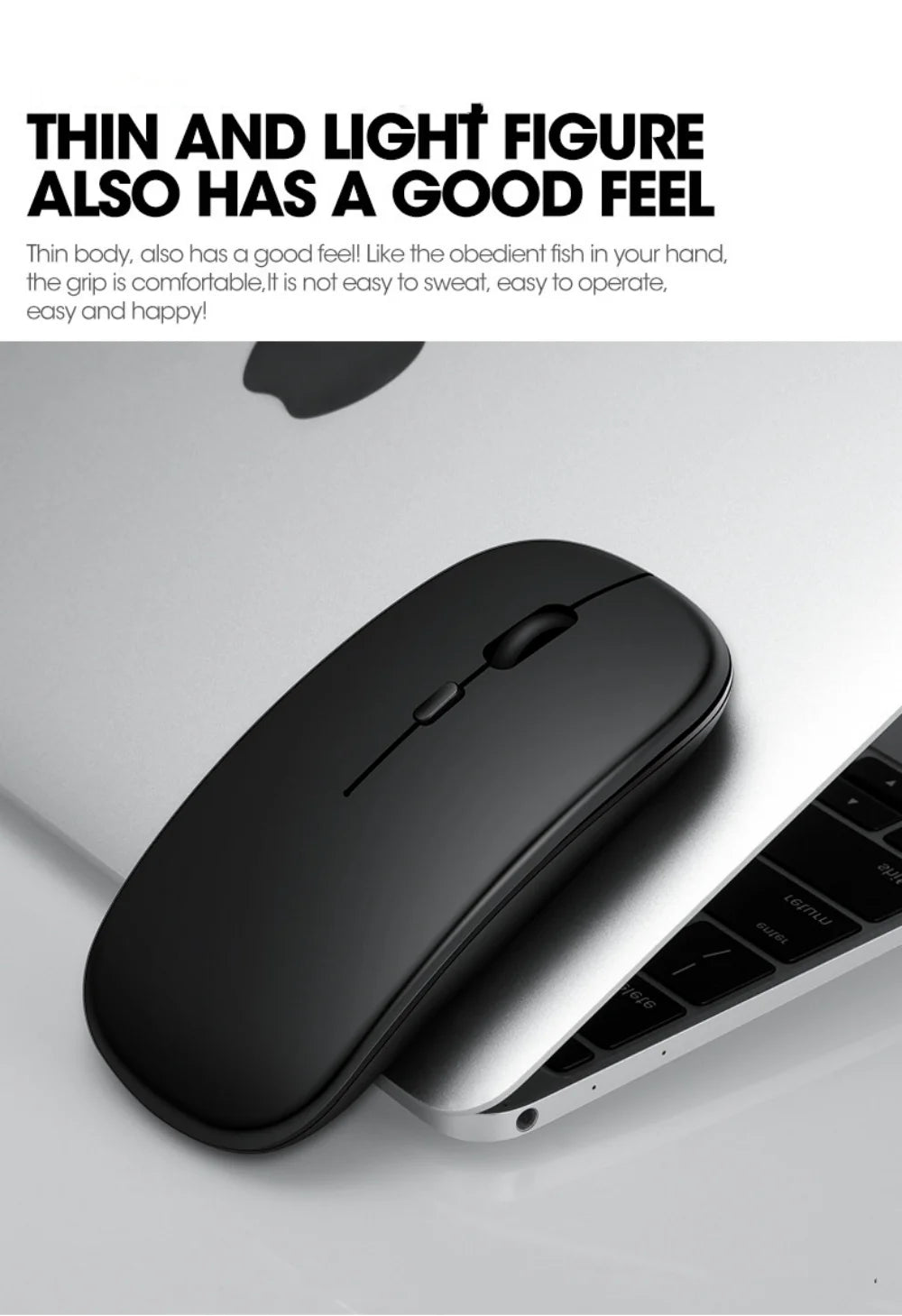Wireless Keyboard and Mouse for Samsung Galaxy Z Fold Set - Navy/Black/Silver Tidesmit