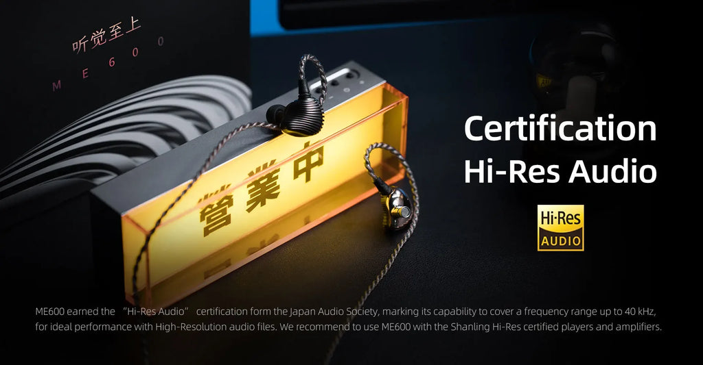 Shanling ME600 In-Ear Monitors 5 Driver Hybrid Audio | Tidesmit Tidesmit
