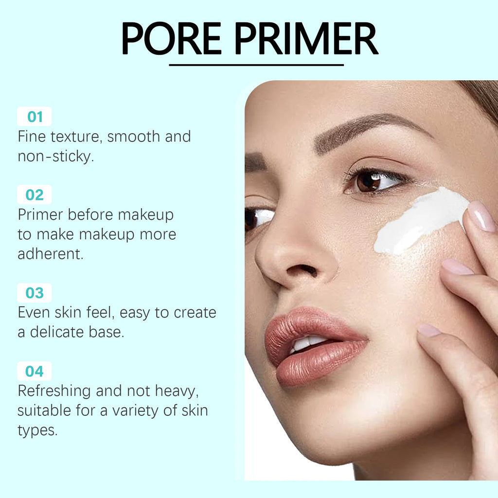 Tidesmit hydrating makeup primer texture close-up showing moisturizing skin-brightening and concealing base benefits