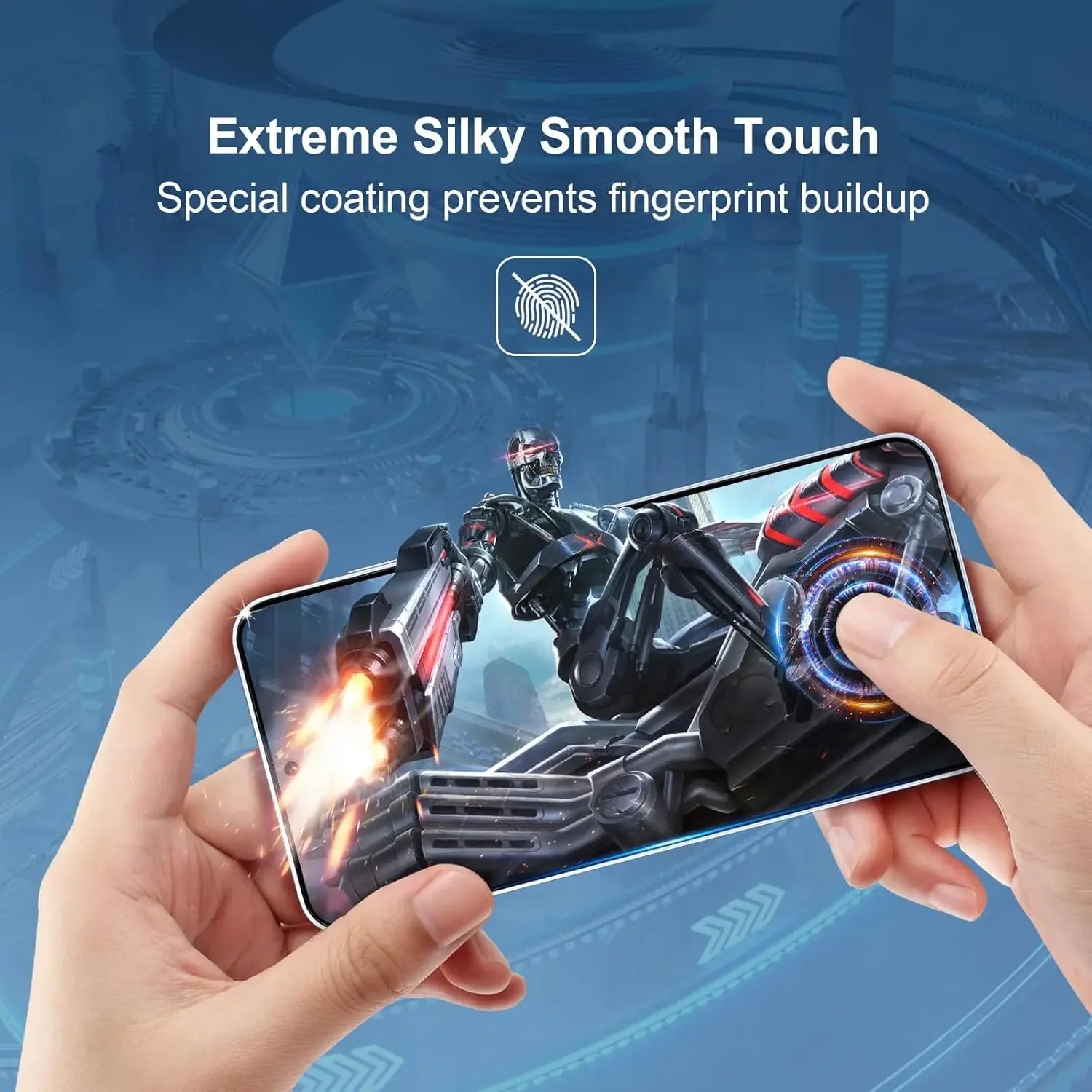 Samsung Galaxy A07 Tempered Glass Screen Protector - 9H Hardness Bundle Tidesmit