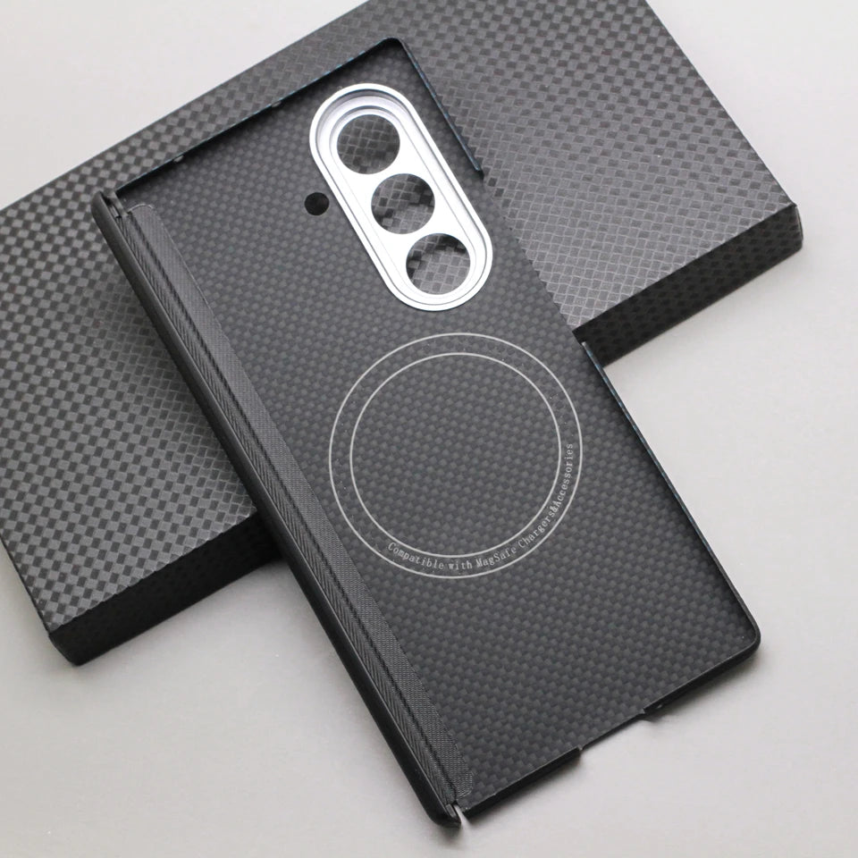Samsung Galaxy Z Fold 7 Aramid Fiber Case | Slim Shock-Absorbing Cover Tidesmit