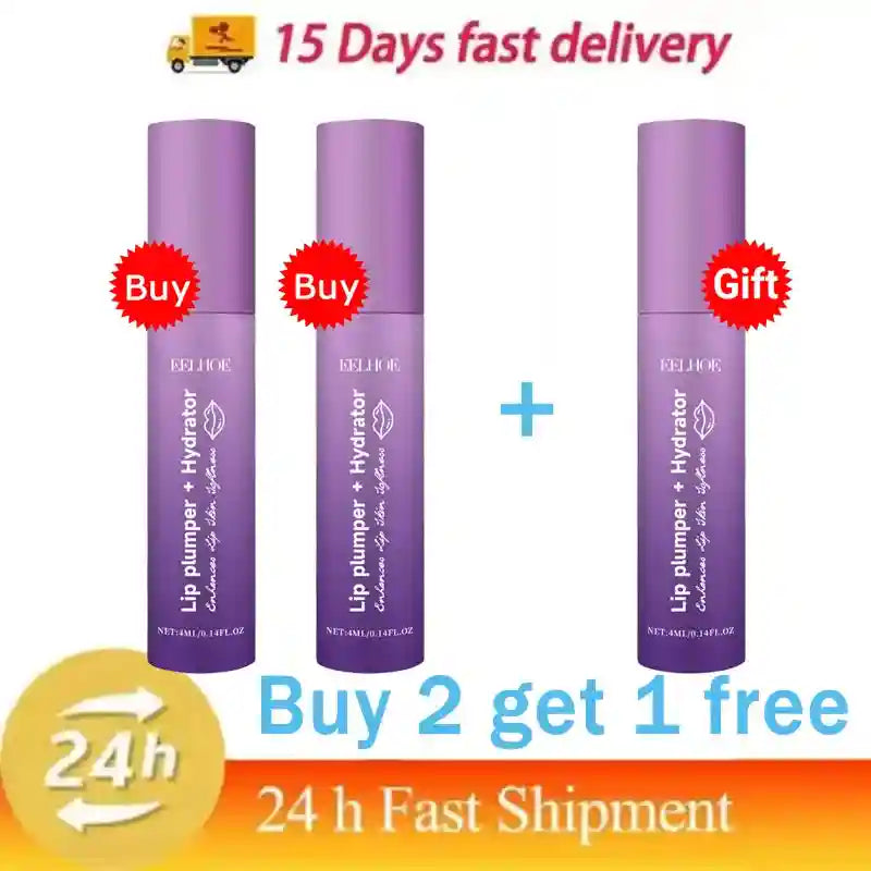 Lip Plumper Oil Serum for Voluminous Hydration - Tidesmit Lip Care Lip Care Buy 2 get 1 free Tidesmit