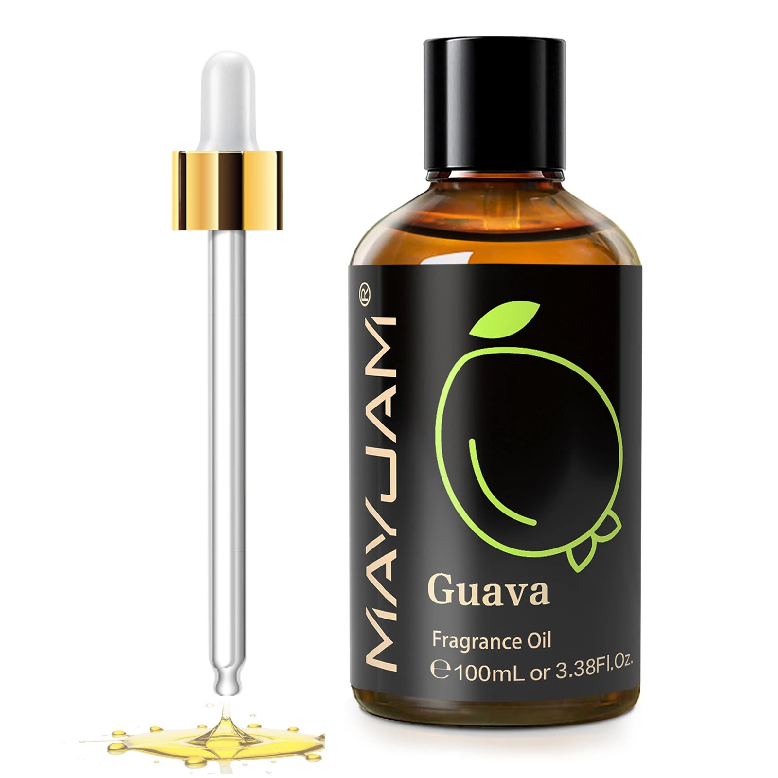 MAYJAM 100ML Fruit Fragrance Oil for Diffuser Candle Soap Making Coconut Strawberry Watermelon Blueberry Essential Oils
