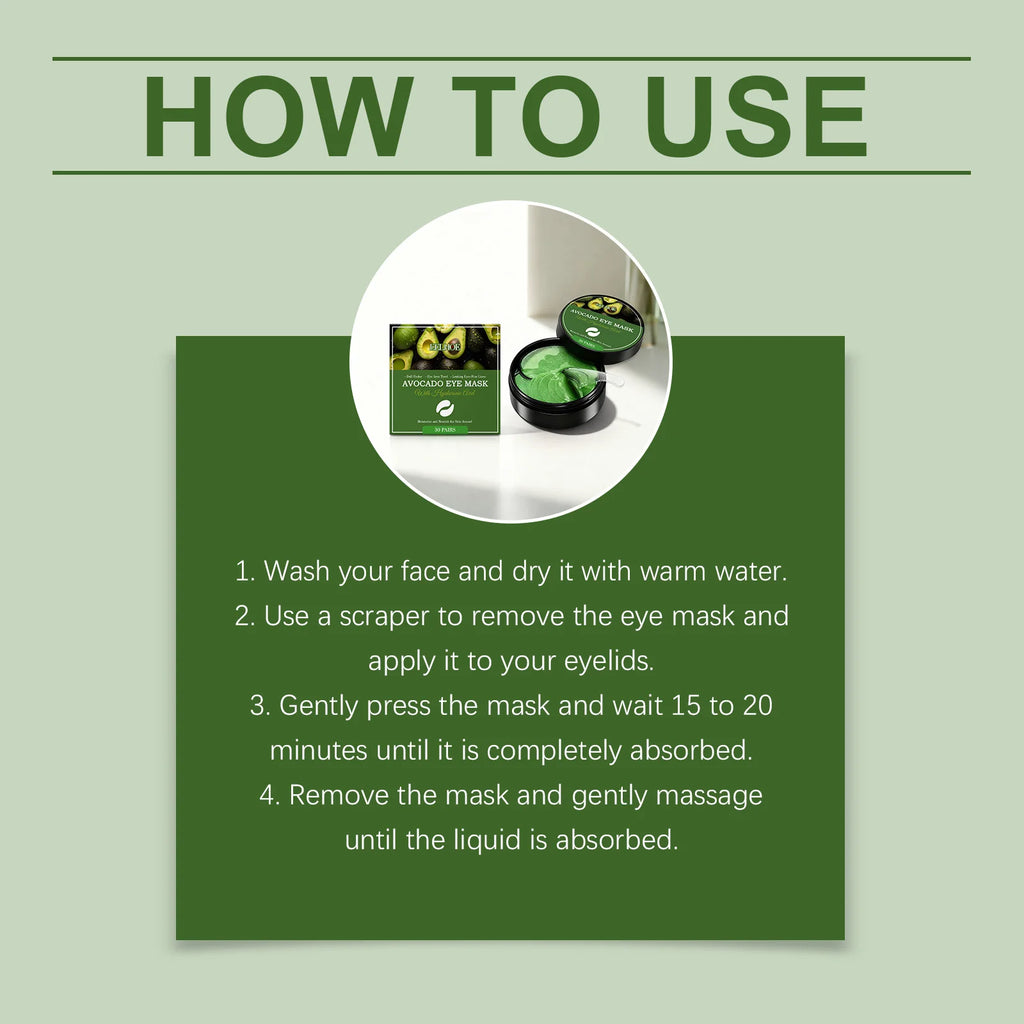 Hyaluronic Acid Eye Mask Anti Dark Circles Remove Eye Bags Improves Dullness Moisturizing Hydrating Eye Patches