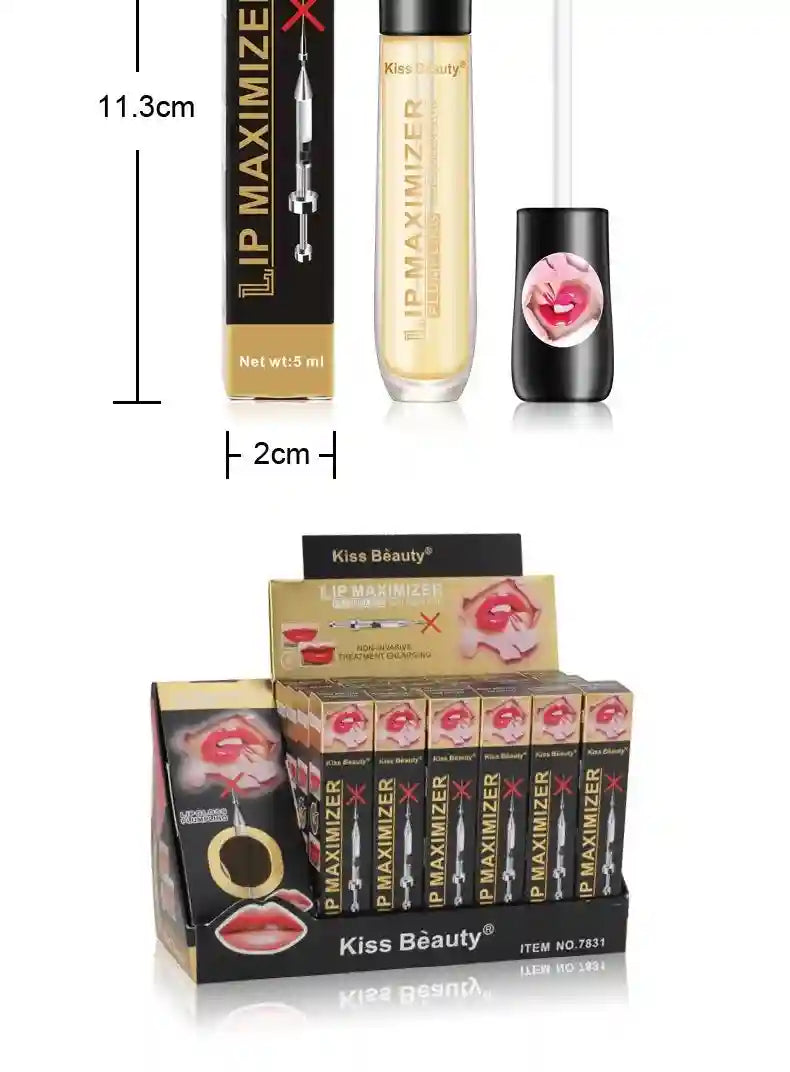 Plumping Lip Gloss Oil - Hydrating Lip Serum for Fuller Lips Lip Care Tidesmit
