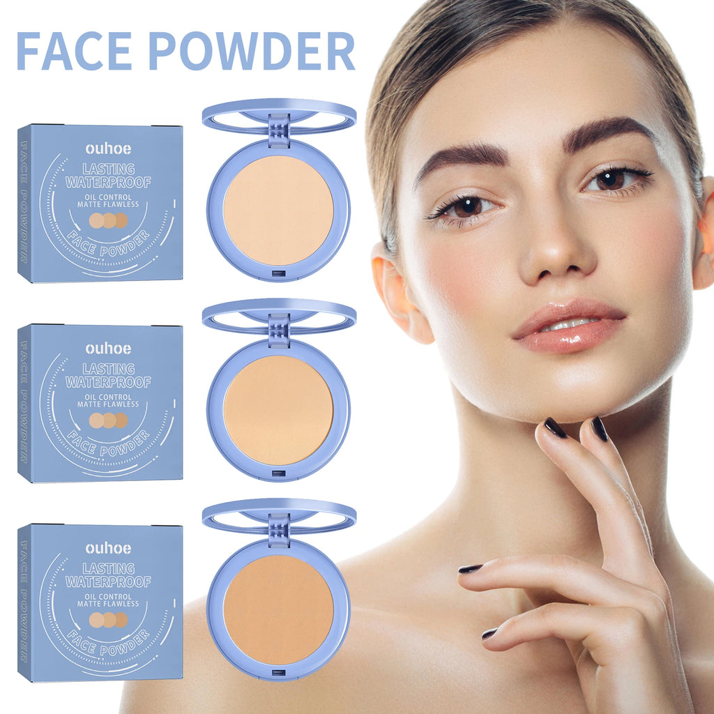 Tidesmit oil control face setting powder for invisible pores waterproof matte finish and natural long lasting glow