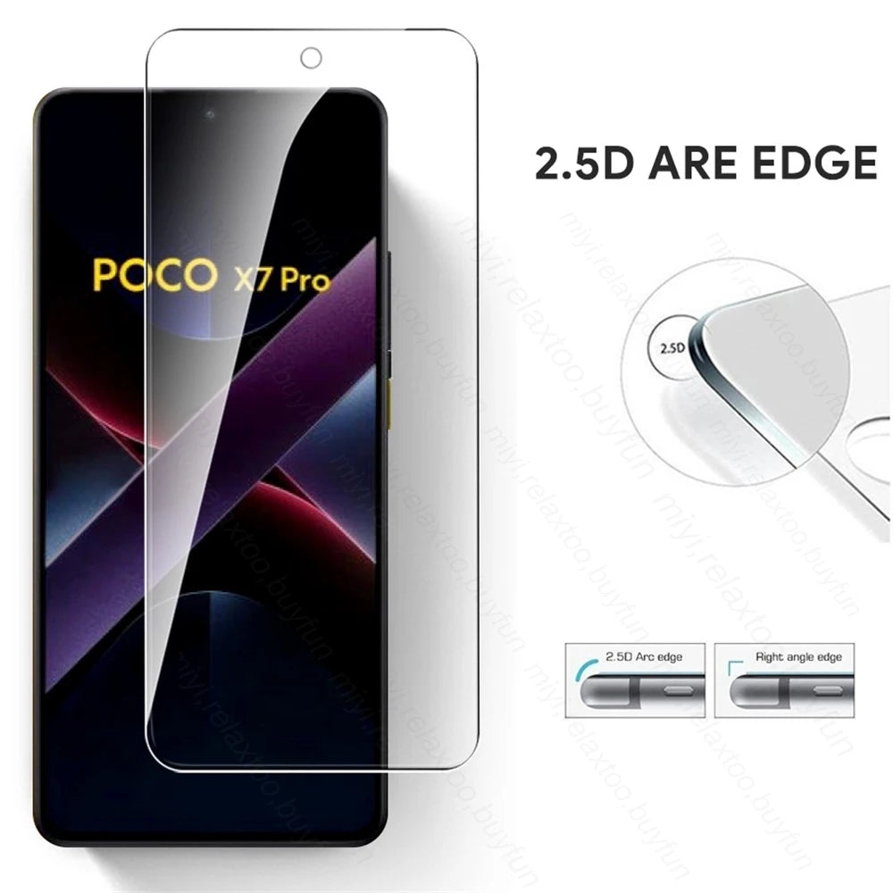 Poco X7 Pro 5G Case with Screen and Lens Protector | Military-Grade Slim Fit Tidesmit