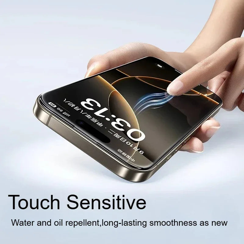 iPhone 17 Pro Screen Protector - 9H Tempered Glass with Dust-Free Tech Tidesmit