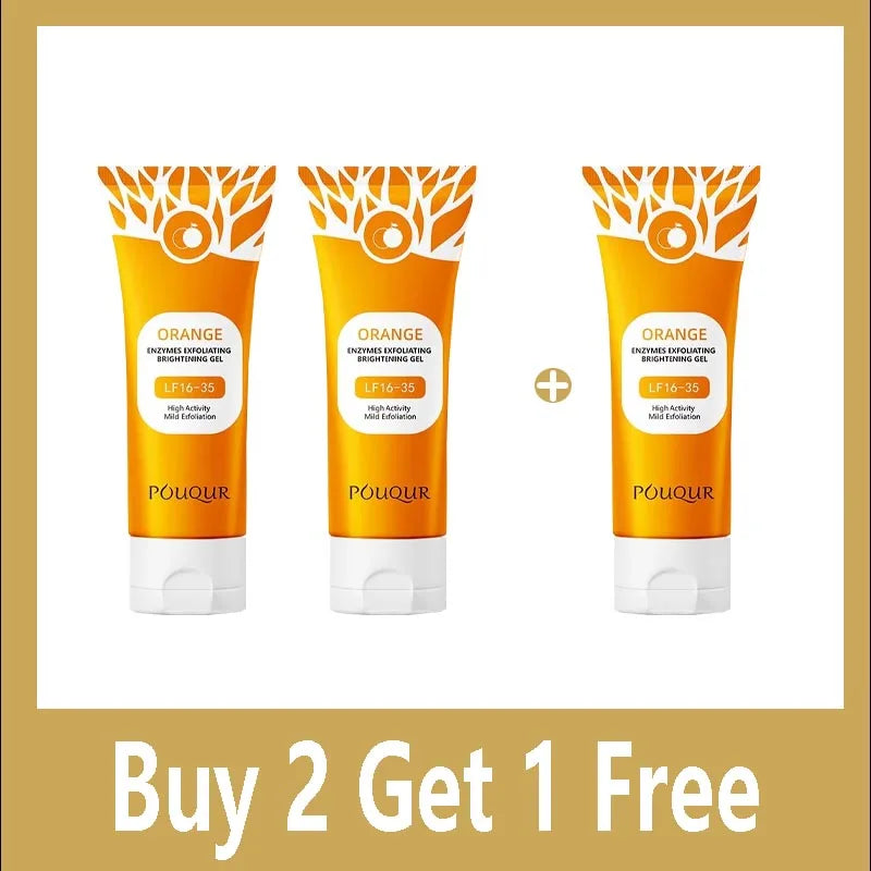 Exfoliating Peeling Gel for Face - Brightening Facial Scrub Treatment Scrubs Treatments Buy 2 Get 1 Free Tidesmit