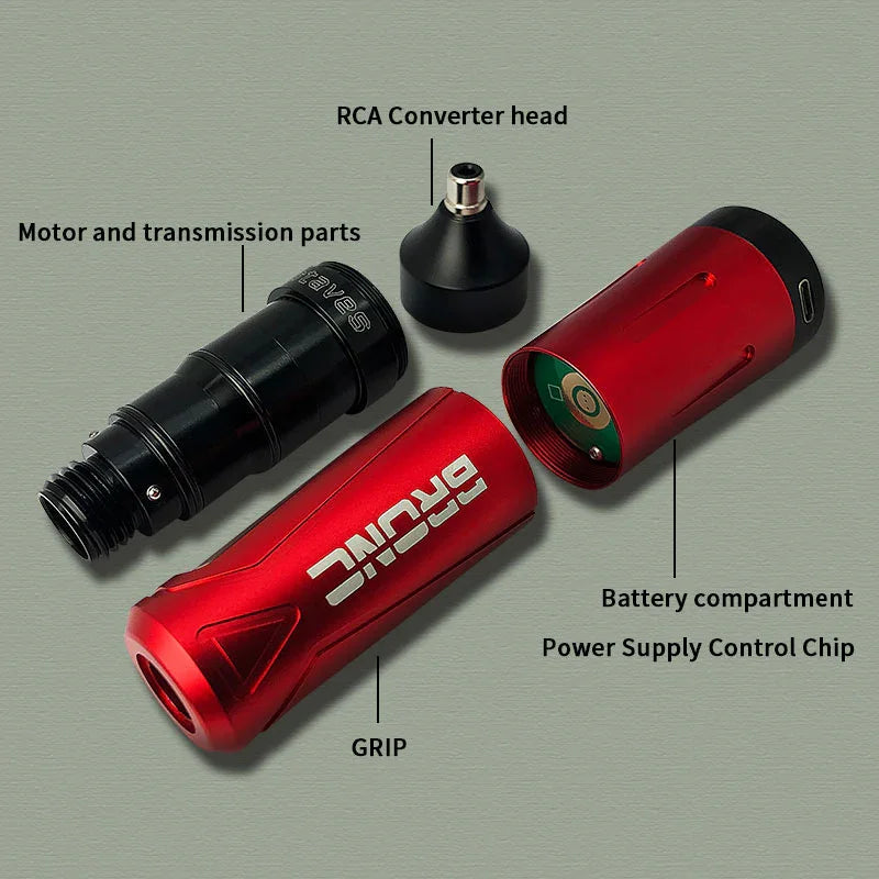 Wireless PMU Machine for Permanent Makeup - 1800mAh Battery Permanent Makeup Machines Tidesmit