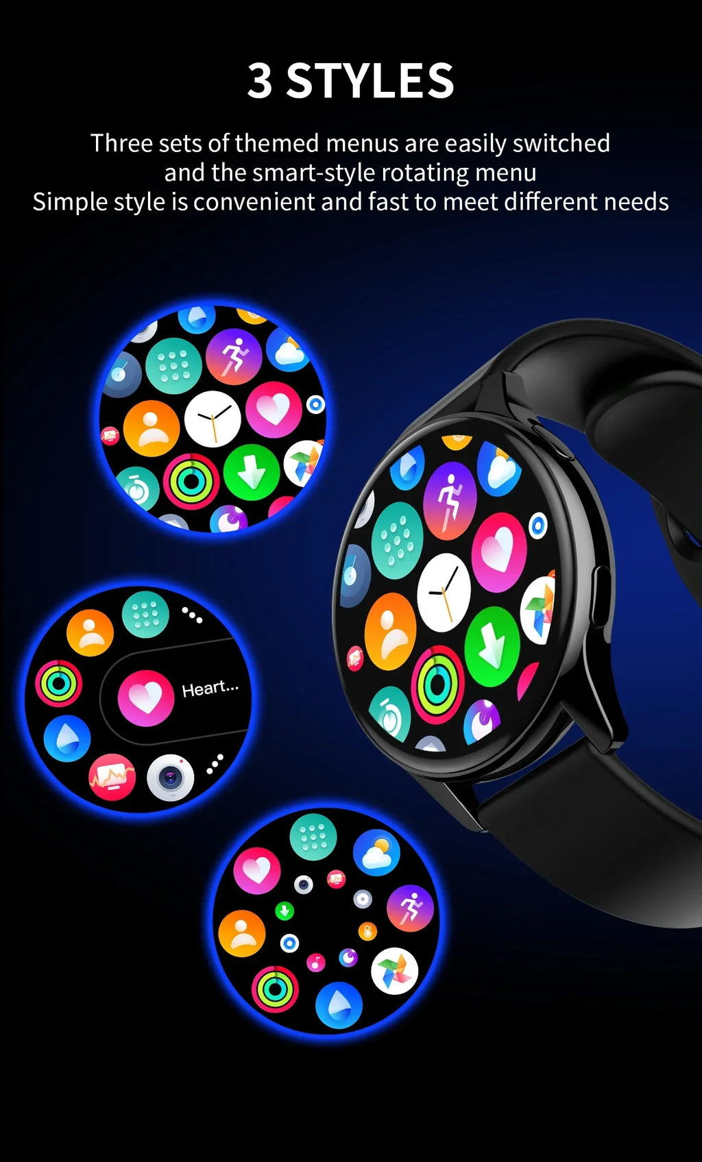 New Bluetooth Call Smart Watch Women Custom Dial Steel Watches Men Sports Fitness Tracker Heart Rate Smartwatch