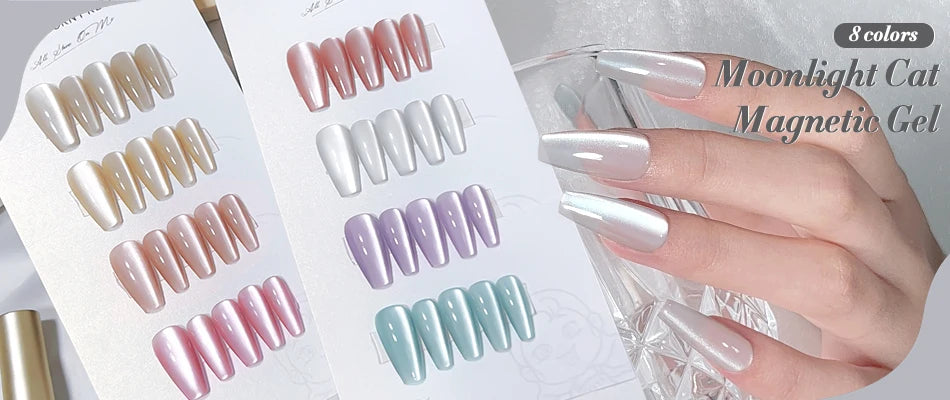 9D Cat Eye Gel Polish Magnetic UV LED Varnish for Professional Manicure Permanent Makeup Machines Tidesmit