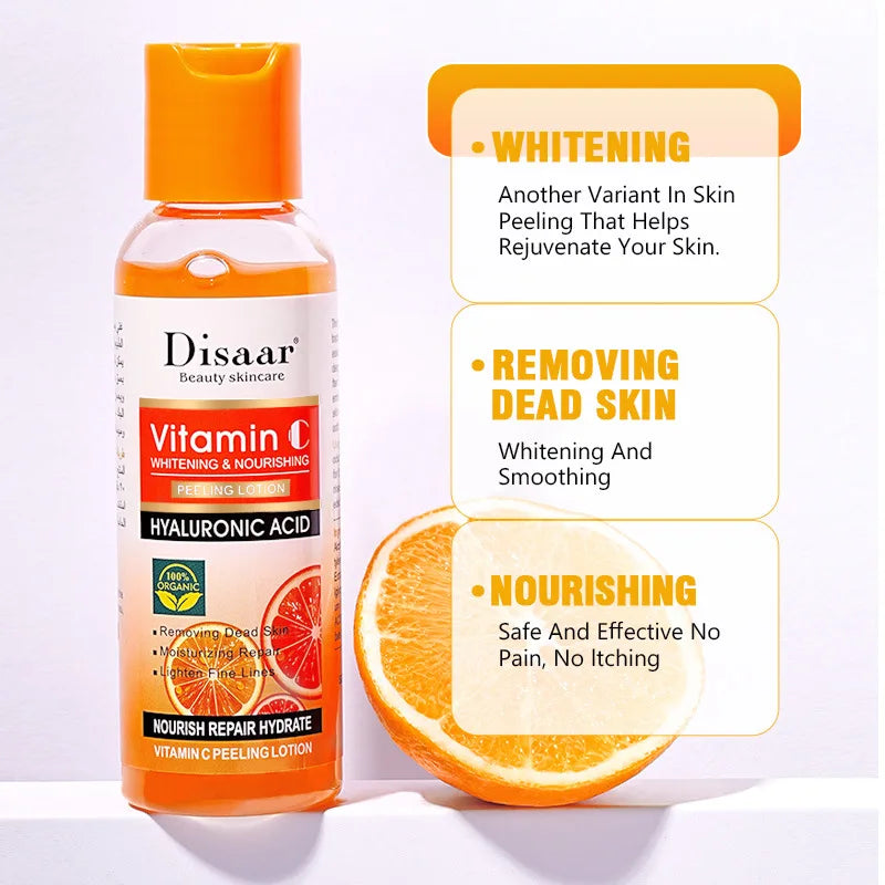 Yellow Peeling Oil for Dark Skin - Professional Exfoliating Treatment Scrubs Treatments Tidesmit