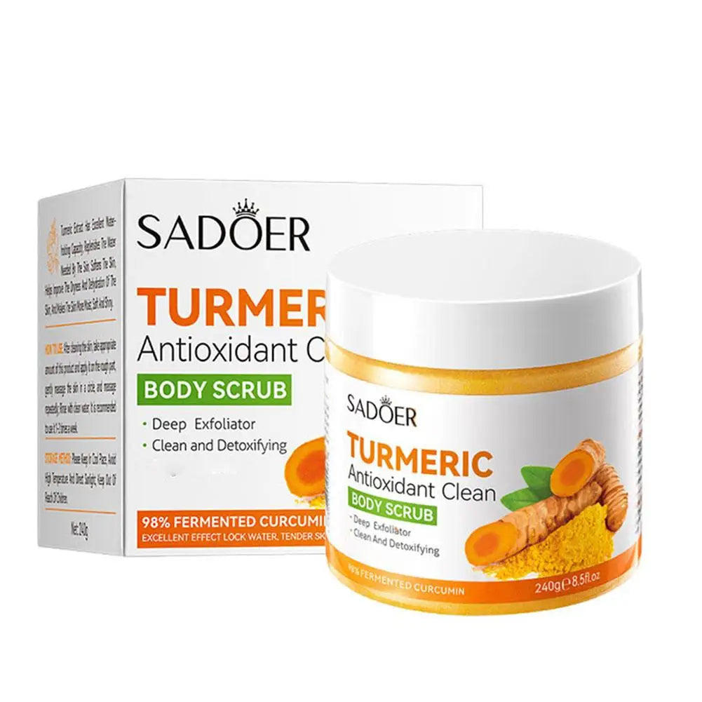 Turmeric Brightening Scrub - Natural Exfoliating Body Polish by Tidesmit Scrubs Treatments A CN Tidesmit