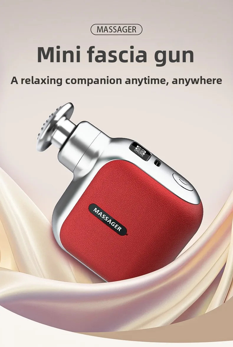Portable Fascia Gun: Rechargeable Deep Tissue Muscle Recovery Massager Fascia Gun Tidesmit