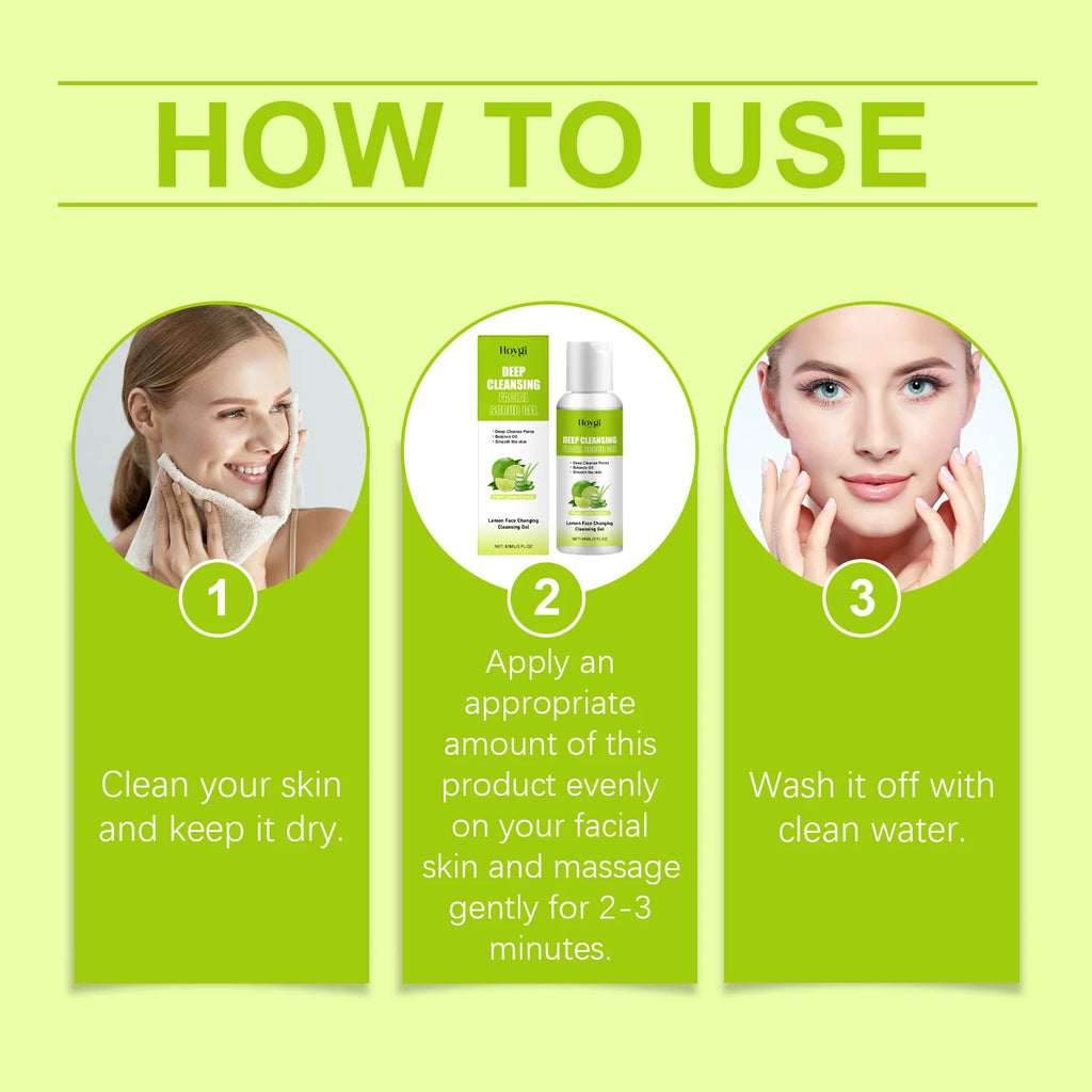 Facial Exfoliating Gel | Hydrating Pore Refining Treatment by Tidesmit Scrubs Treatments Tidesmit