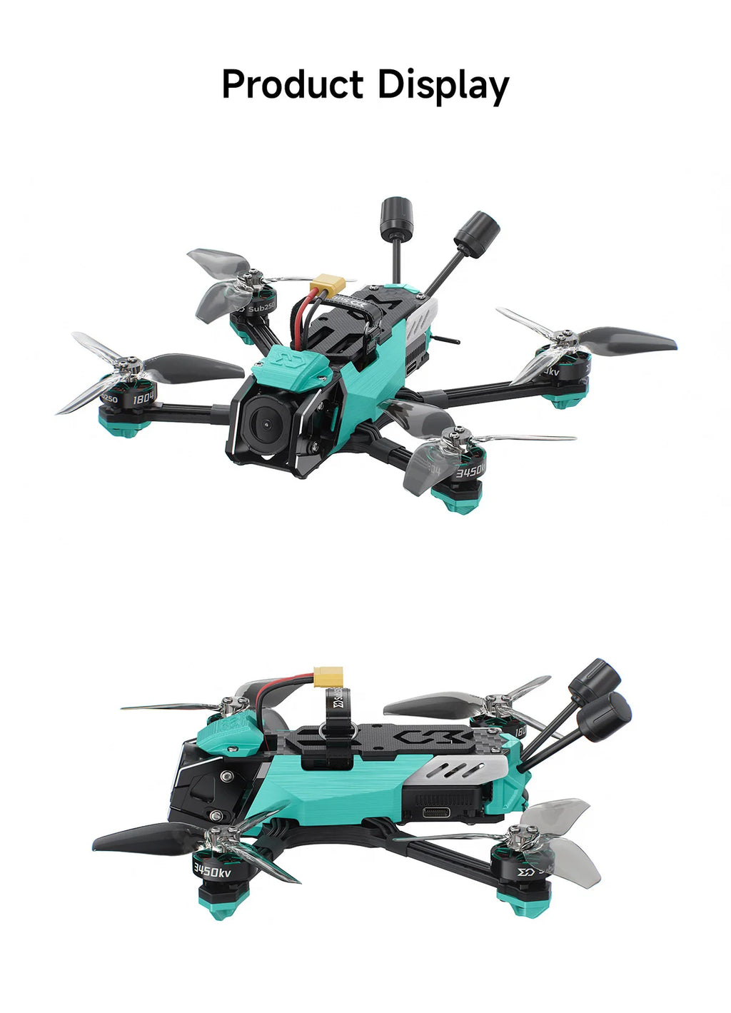 Tidesmit OasisFly 3.5 Inch CineWhoop FPV Drone | 4S HD O4 Pro Tidesmit