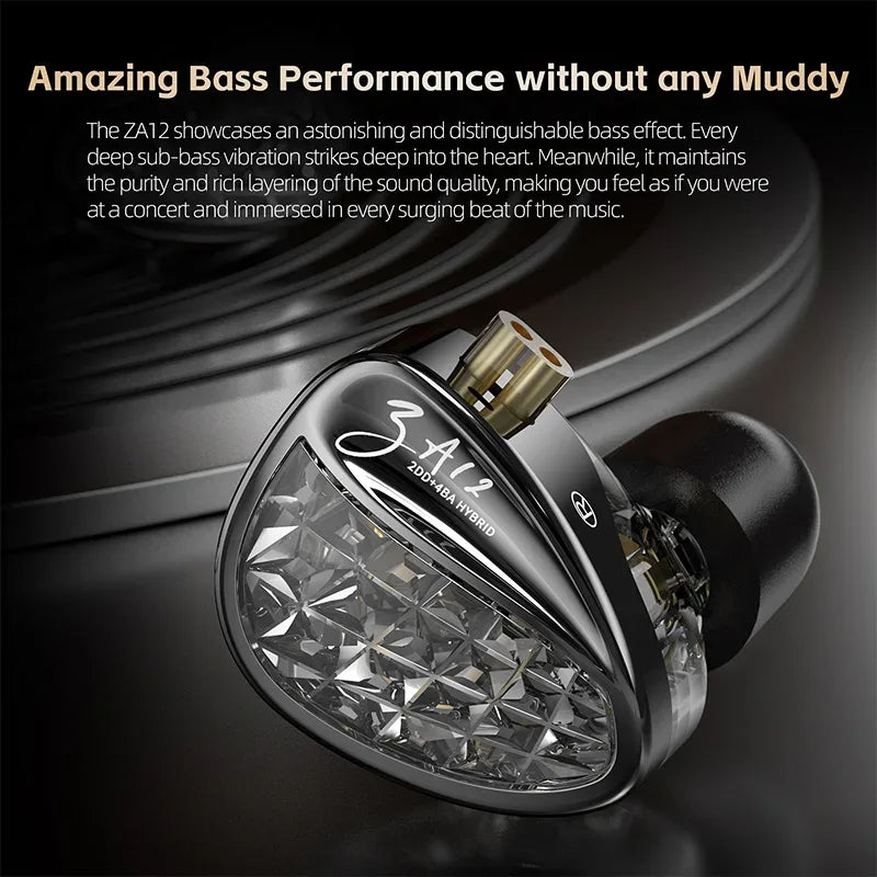 Hybrid IEM Noise Cancelling In-Ear Monitors - Tidesmit Tidesmit