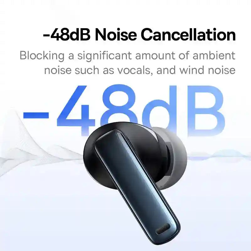 M2s Active Noise Cancelling Wireless Earbuds Bluetooth 5.3 Tidesmit