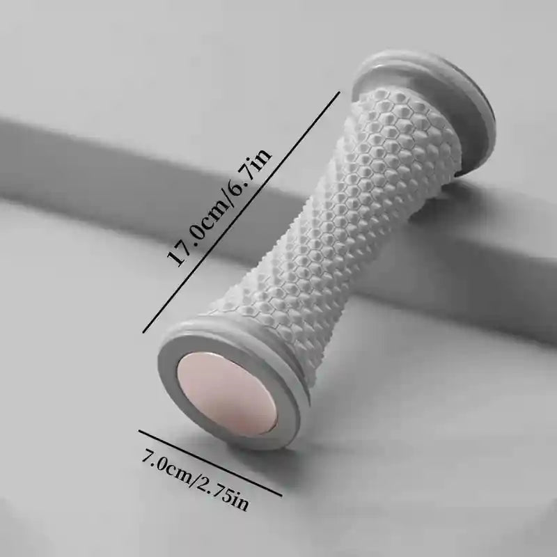 Foot Massager Roller for Plantar Fasciitis Relief | Ergonomic Manual Tool Massage Roller GRAY Tidesmit