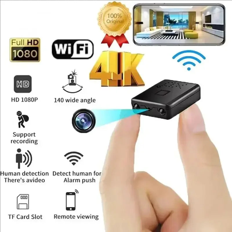 XD Mini Camera 2.4G WiFi HD 1080P Home Security Camcorder Micro Cam Video Surveillance Recorder Suport TF card