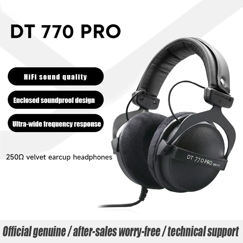 Beyerdynamic DT 770 PRO Studio Headphones | Closed-Back Monitor Tidesmit