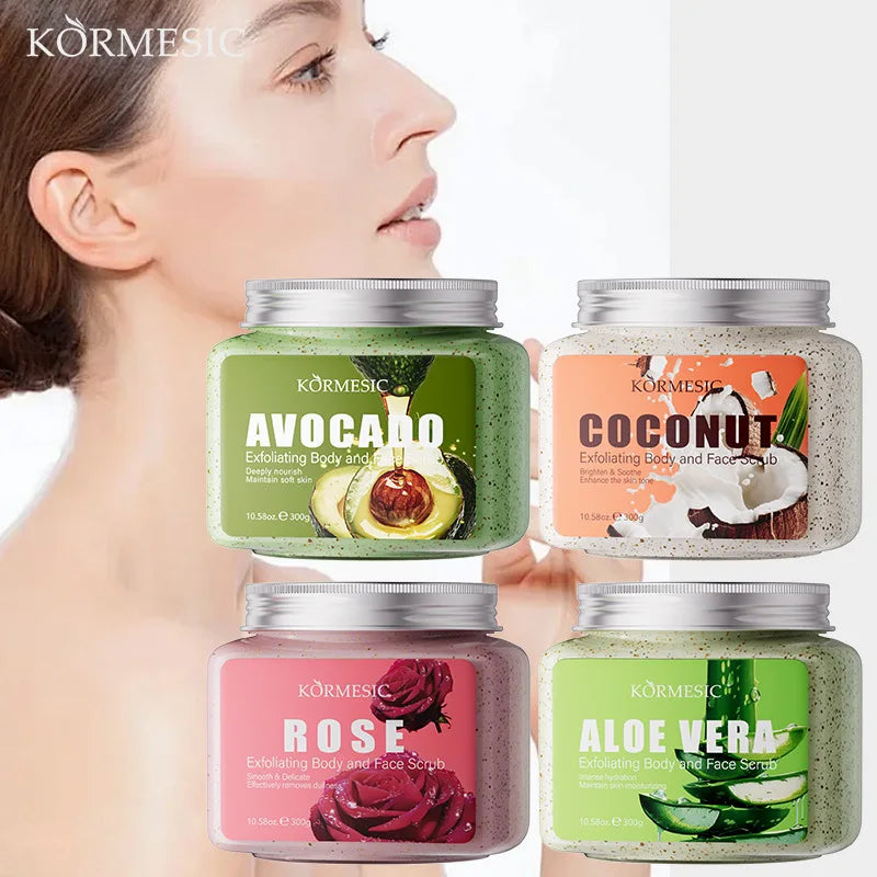 Avocado Facial Scrub & Moisturizing Cream - Natural Exfoliation Care Scrubs Treatments Tidesmit