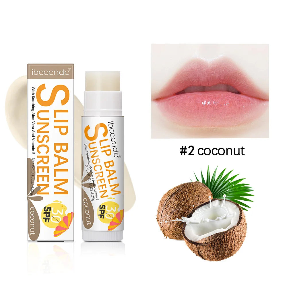 Sunscreen Lip Balm SPF 30 - Moisturizing Lip Care by Tidesmit Lip Care Coconut Tidesmit