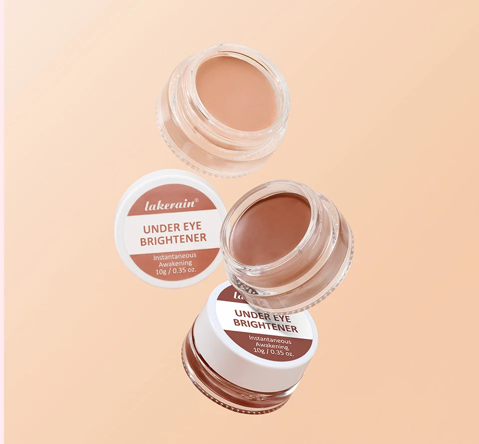 Tidesmit Lakerain hydrating under eye concealer cream for dark circles and medium color correction texture close-up