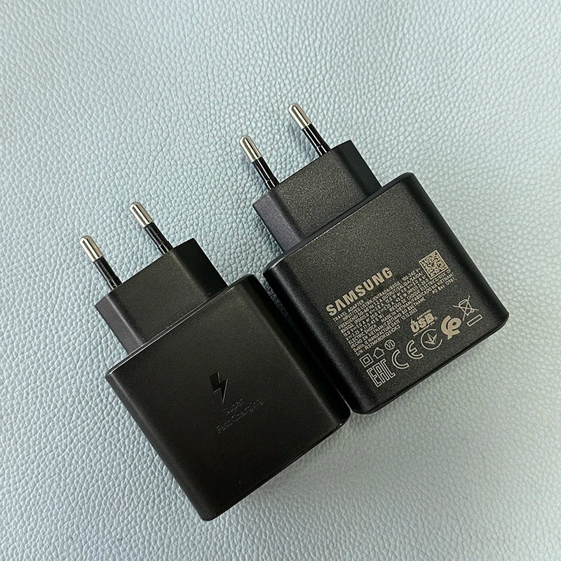 Samsung 45W USB-C Fast Charger PD Adapter for Galaxy S25 S24 Tidesmit