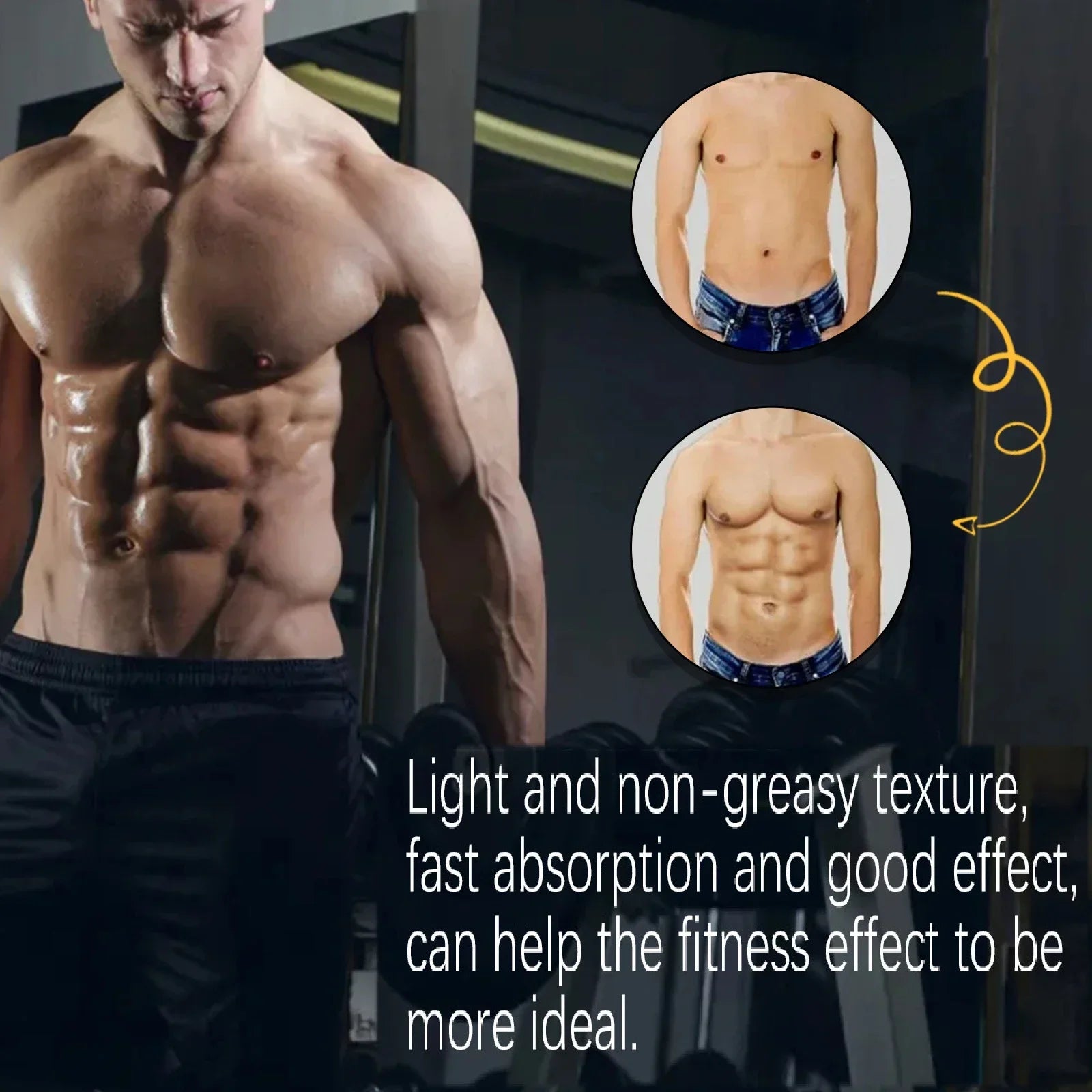 Men's Breast Tightening Serum | Firming Muscle Contour Essence Permanent Makeup Machines Tidesmit
