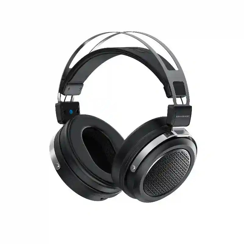 FiiO JT1 Over-Ear Headphones with 50mm Dynamic Drivers for HiFi Audio Black Tidesmit
