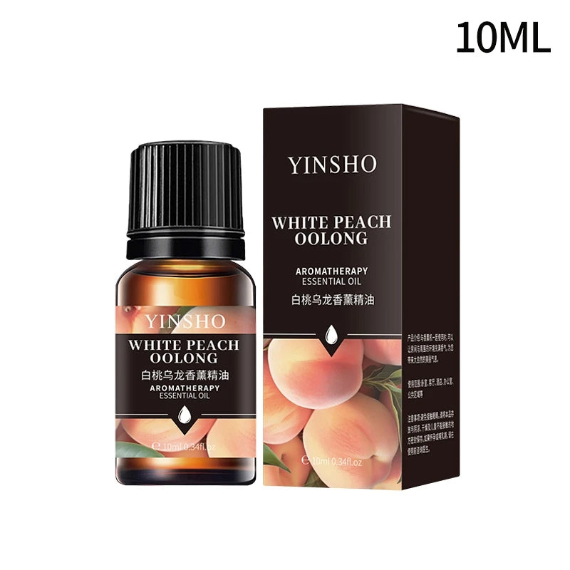 10ml Essential Oils For Humidifier Aromatic Diffuser Lavender Sakura Rose Coffee Sandalwood Lemon Fragrance Oil Making Candles