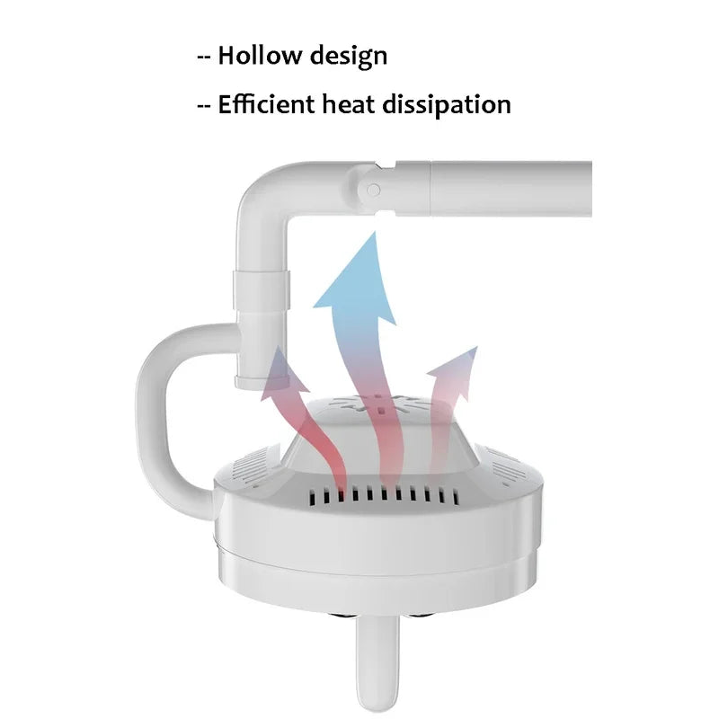 Dental LED Surgical Light - Movable Cold Shadowless Lamp (220V/110V) Massage Chairs Tidesmit