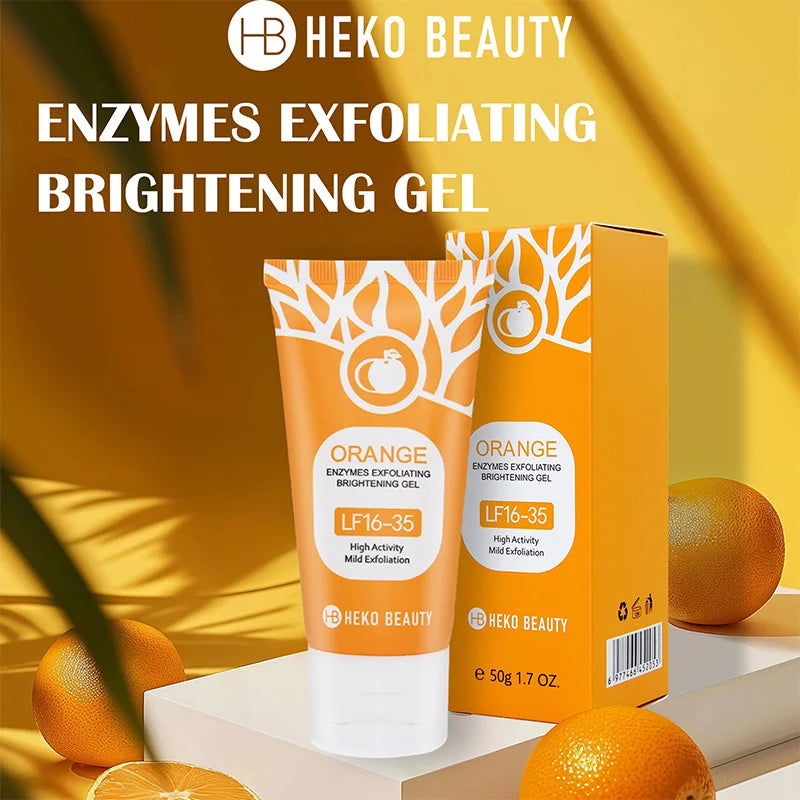 Orange Enzyme Exfoliating Gel for Radiant Skin | Tidesmit Scrubs Treatments Tidesmit