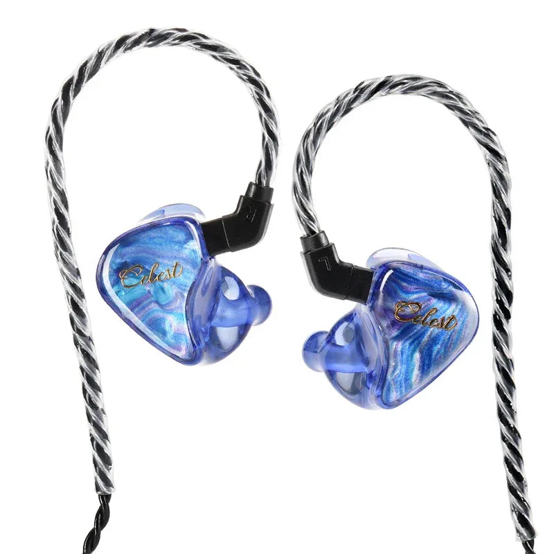 Kinera Celest Wyvern IEMs | 10mm LCP Driver HiFi Wired Earphones | Tidesmit Tidesmit