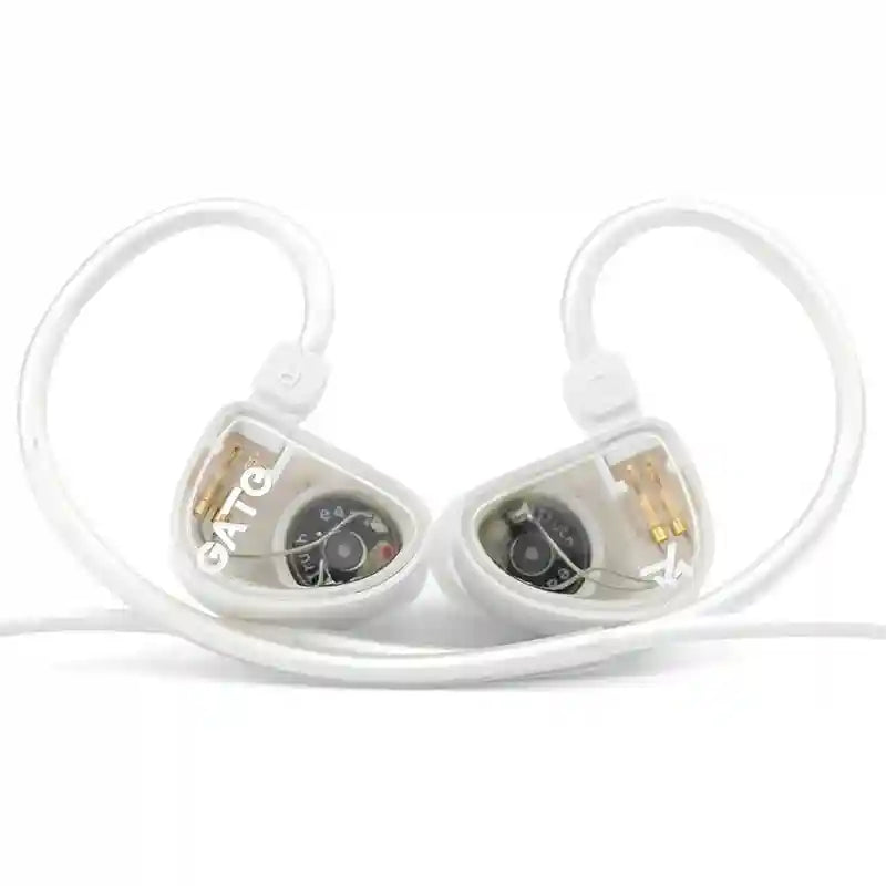 TRUTHEAR GATE In-Ear Gaming Earphones with Detachable 2-Pin Cable White non mic Tidesmit